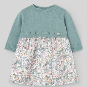 VESTIDO PTO/TELA "MARAVILLAS"