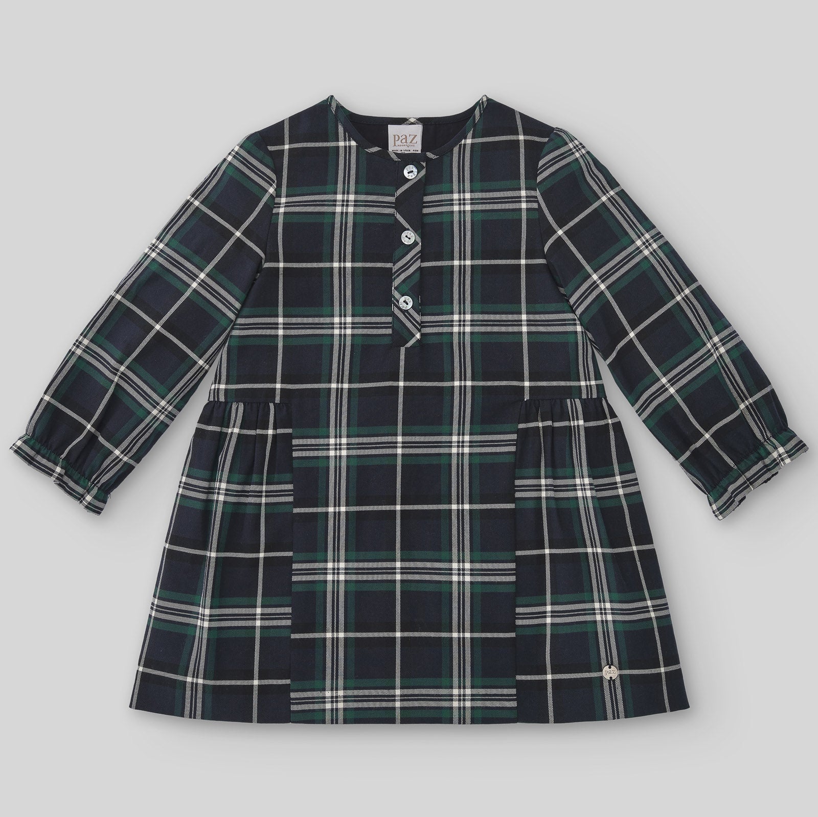 VESTIDO CUADROS "TEATRO" - Imagen 4