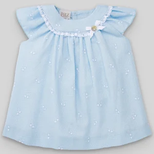 VESTIDO BORDADO CEREZAS "LIA"