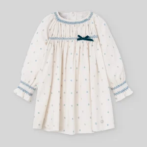 VESTIDO CEREMONIA PLUMETY INFANTIL "QUINTA"