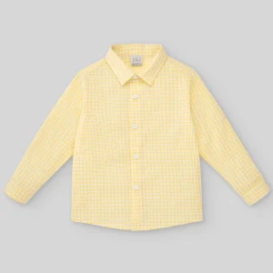 CAMISA INFANTIL CUADROS "PALMA"