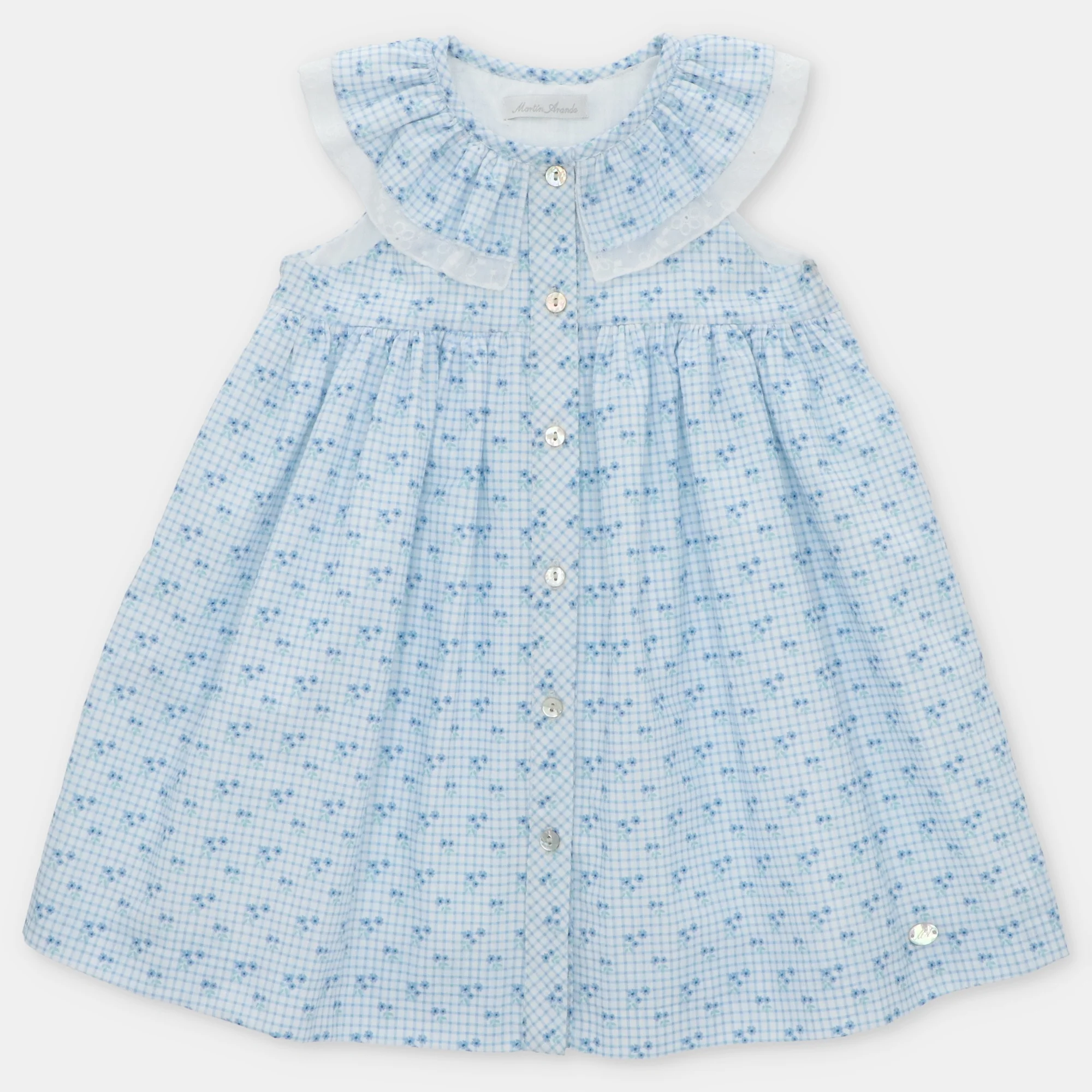 VESTIDO TELA ESTAMPADA NIÑA NOTO