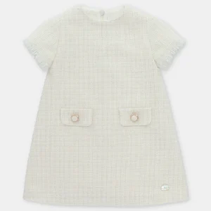 VESTIDO INFANTIL "DERBY" CRUDO