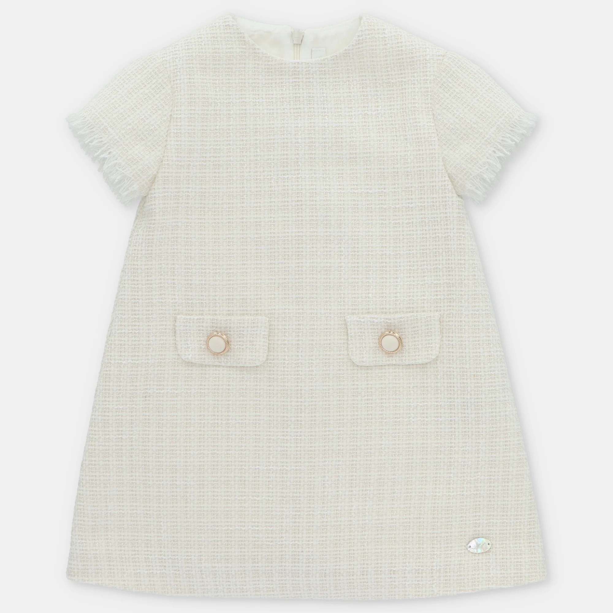 VESTIDO INFANTIL "DERBY" CRUDO