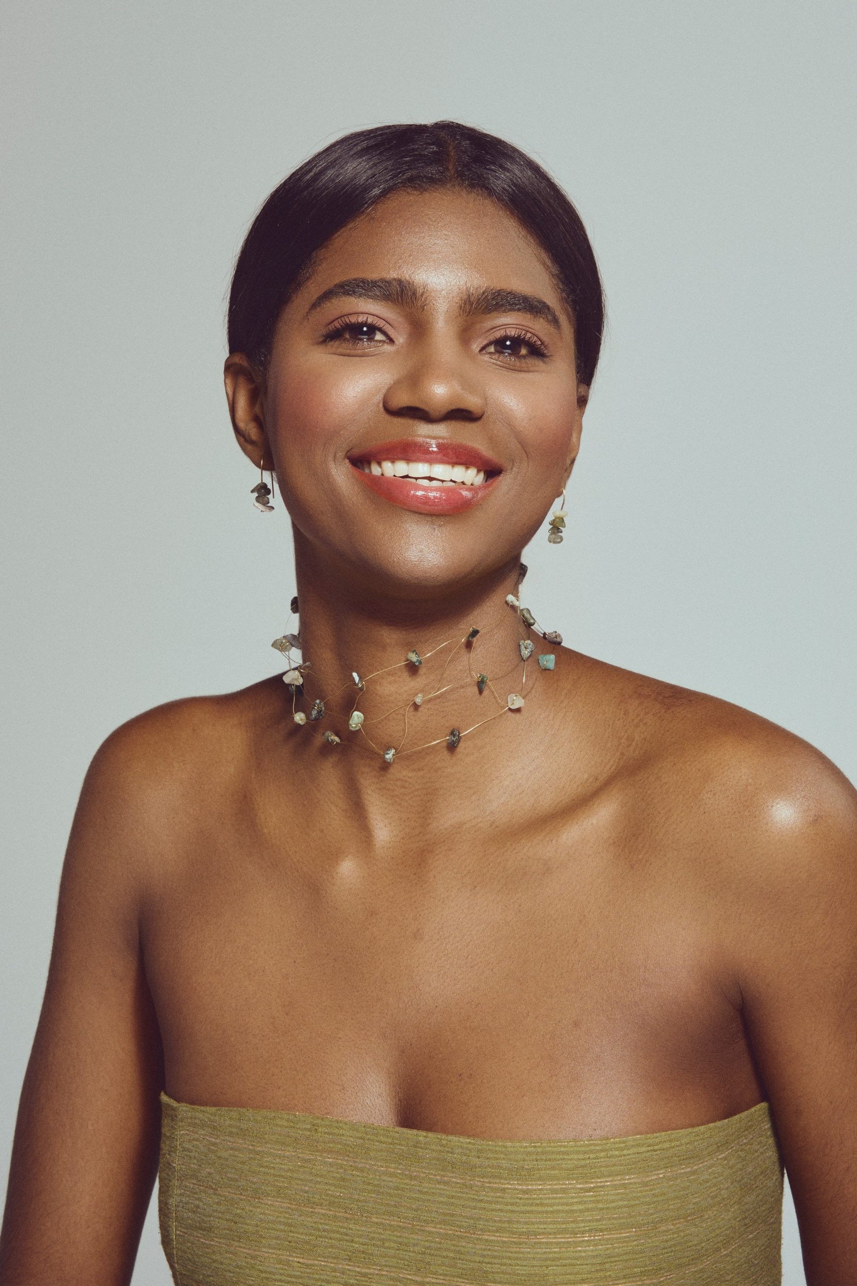 CHOKER LAINE | VERDE BOTELLA - Imagen 3