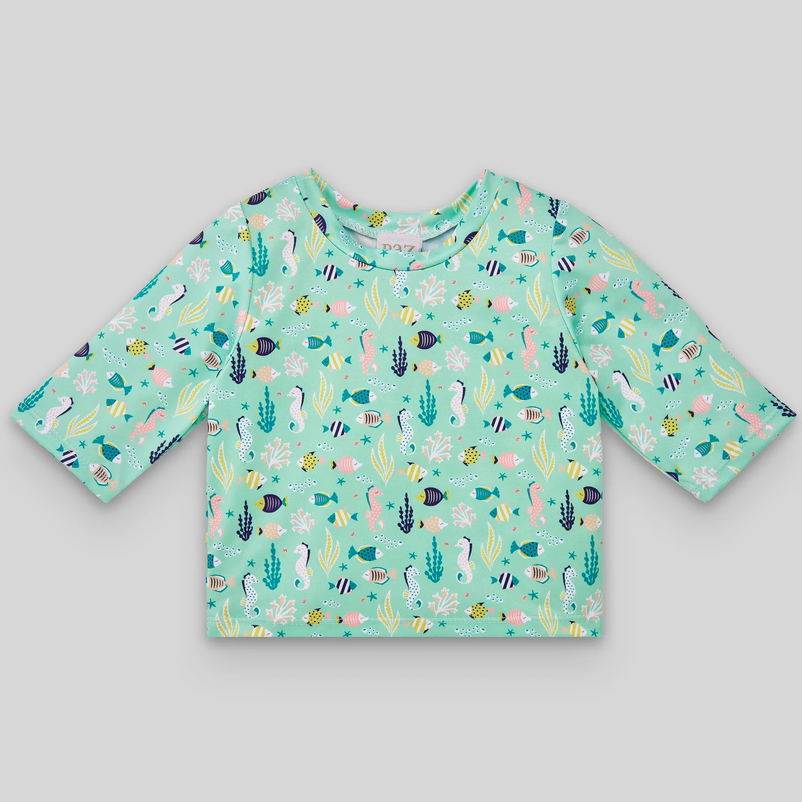 CONJ. BAÑADOR BEBE NIÑO FONDO MARINO C/ CAMISETA - Imagen 4