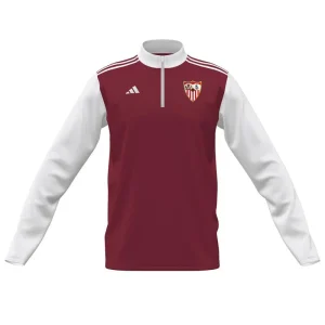 Sudadera roja prematch niño 25/26