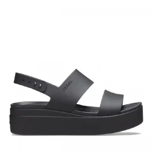 CROCS BROOKLYN LOW WEDGE 206453 NEGRO -48306