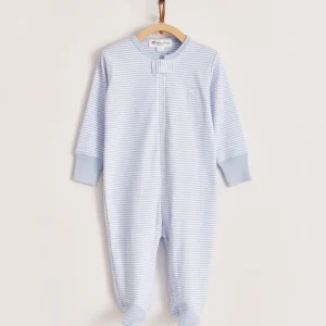 FOOTIE ZIPPER RIB RAY CELESTE