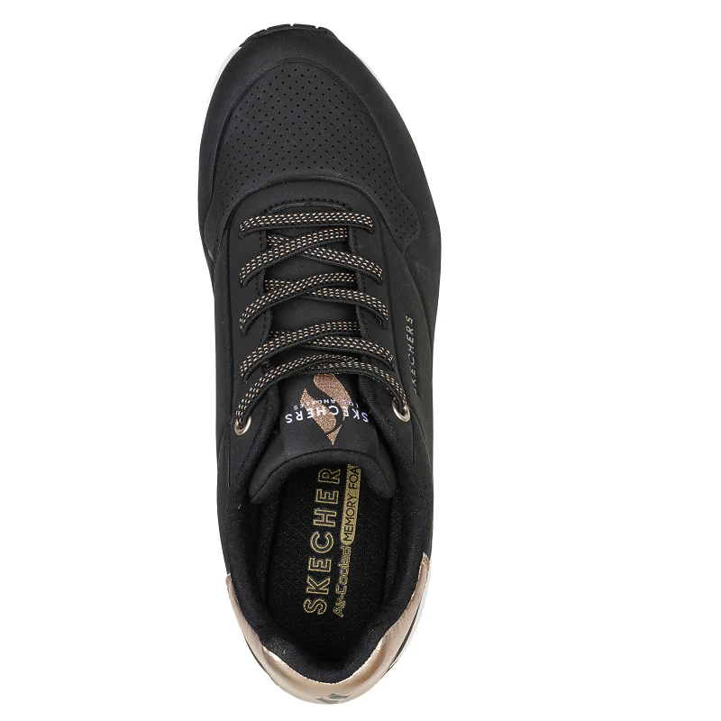 SKECHERS UNO - SHIMMER AWAY 155196 NEGRO - Imagen 4