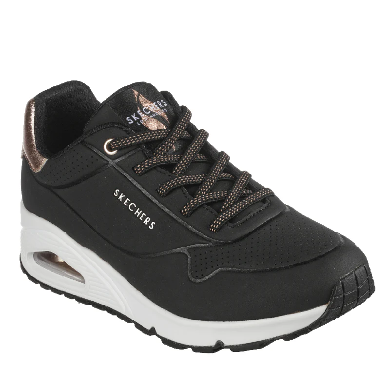 SKECHERS UNO - SHIMMER AWAY 155196 NEGRO - Imagen 3