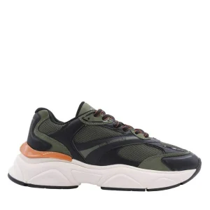 Karl Lagerfeld Komet Mesh Mix Lo Runner KL56524 Verde -48545