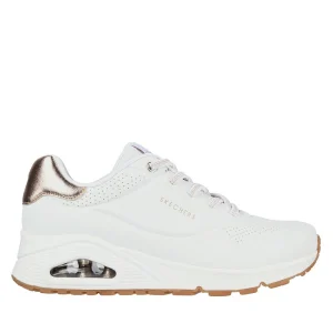 SKECHERS UNO - SHIMMER AWAY 155196 BLANCO