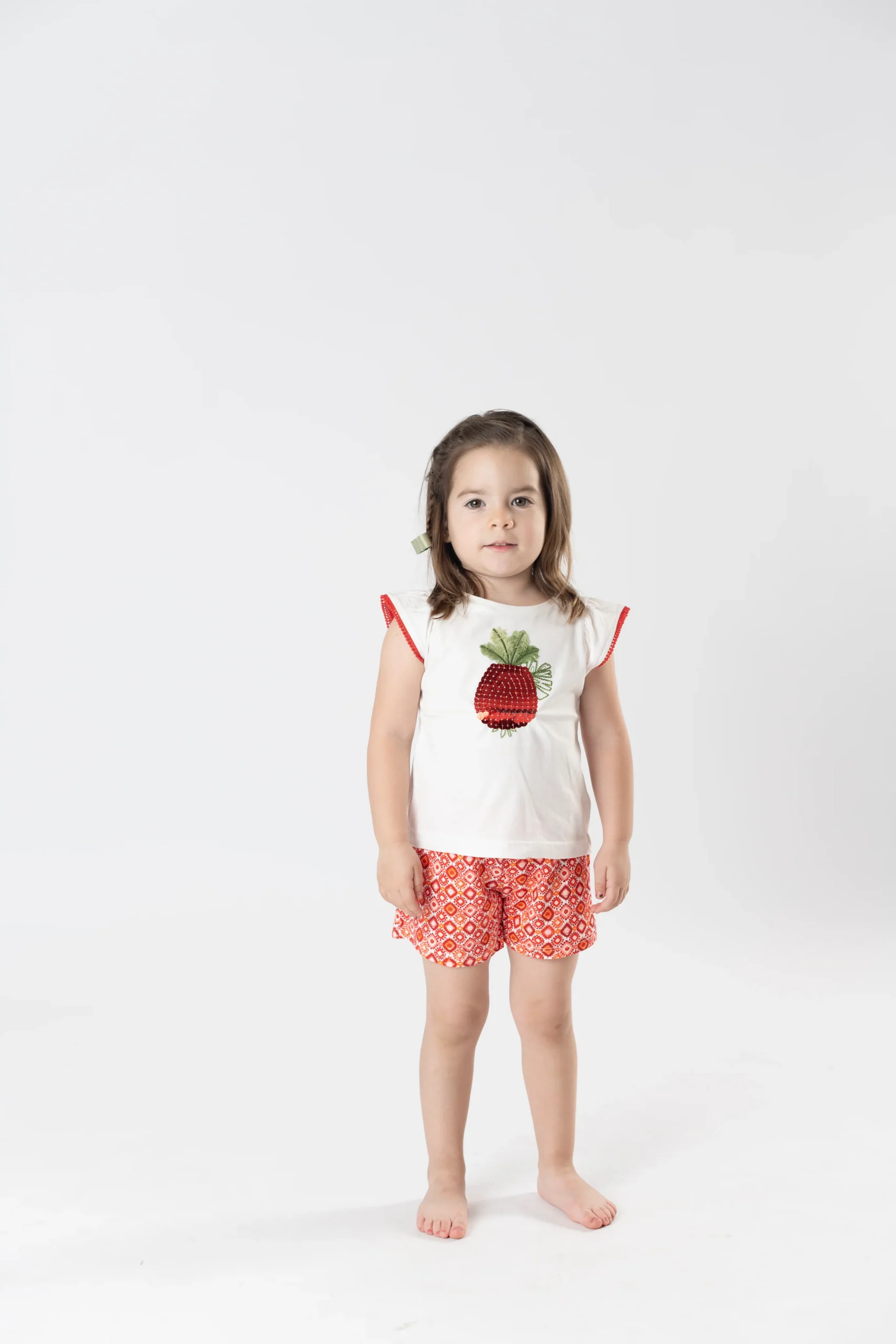 Conj. short estampado piña granadina - Imagen 6