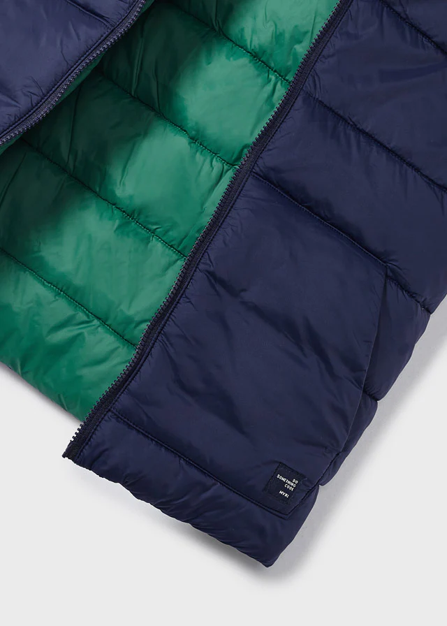 Chaleco Reversible verde/azul - Imagen 4