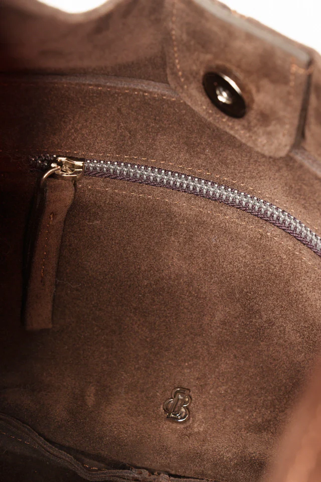 BOLSO GAIA | ANTE CHOCOLATE - Imagen 4