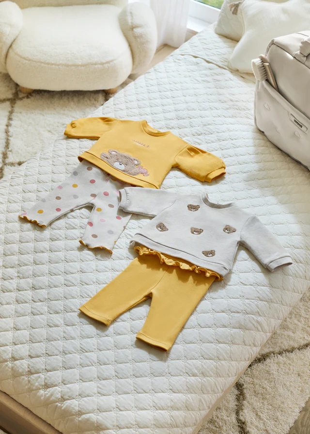 Conj. 2 piezas estampado ositos curry - Imagen 3