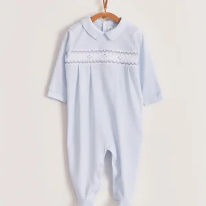 FOOTIE SMOCK PLUSH ML CELESTE