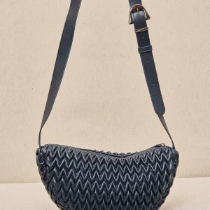BOLSO PLISADO MEDIA LUNA