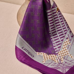 FULAR ESTAMPADO CABALLOS