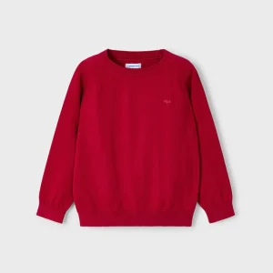 Sueter basico c/redondo rojo