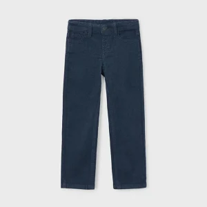 Pantalon pana basico marino