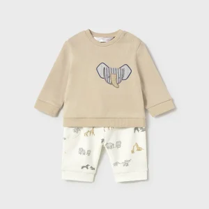 Conj. 2 piezas granito estampado safari