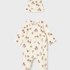 Mameluco c/gorro mushrooms