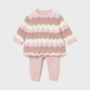 Conj. tejido cuarzo rosa