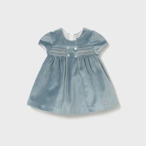 Vestido terciopelo m/c mineral