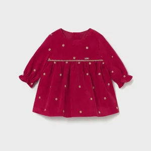 Vestido fantasia guinda