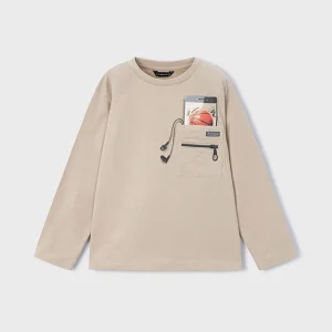 Camiseta m/l trampantojo celular