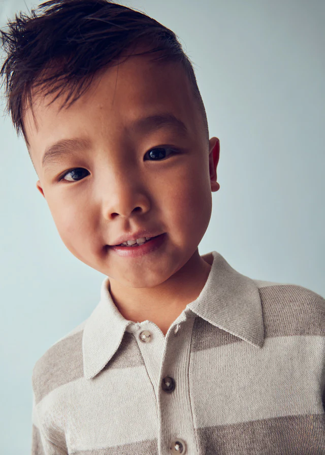 Polo m/l tricot topo - Imagen 6