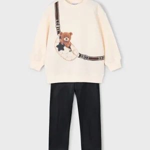 Conj. Pullover leggings pu