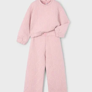 Conj. Chandal acolchado nude