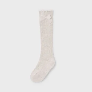 Calcetas altas arena