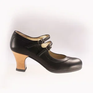 Zapato de flamenco M49 DOS CORREAS de Begoña Cervera
