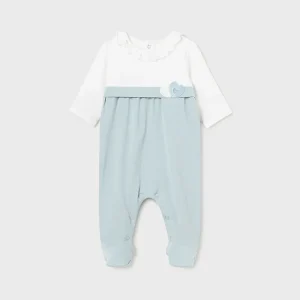 Mameluco c/ cuello corazones cristal