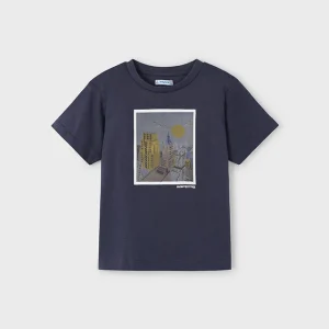 Camiseta m/c lenticular "globetrotters" universo