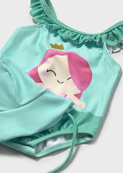 Bañador y gorro sirena - Imagen 3