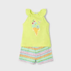 Conj. Short aplicaciones helado citron