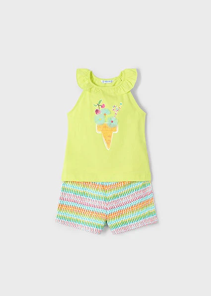 Conj. Short aplicaciones helado citron