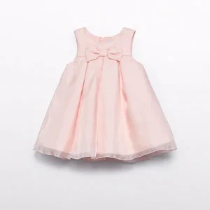 Vestido lazada organza