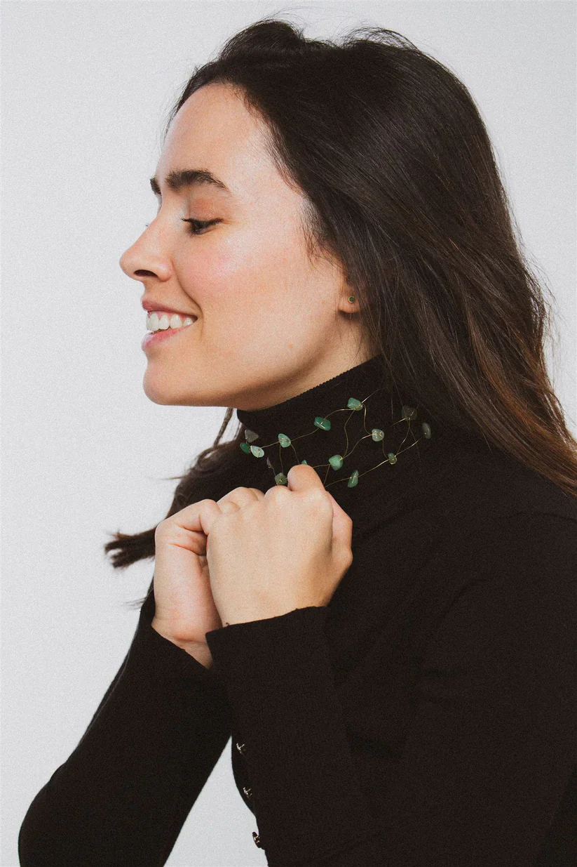 CHOKER LAINE | VERDE LIGHT