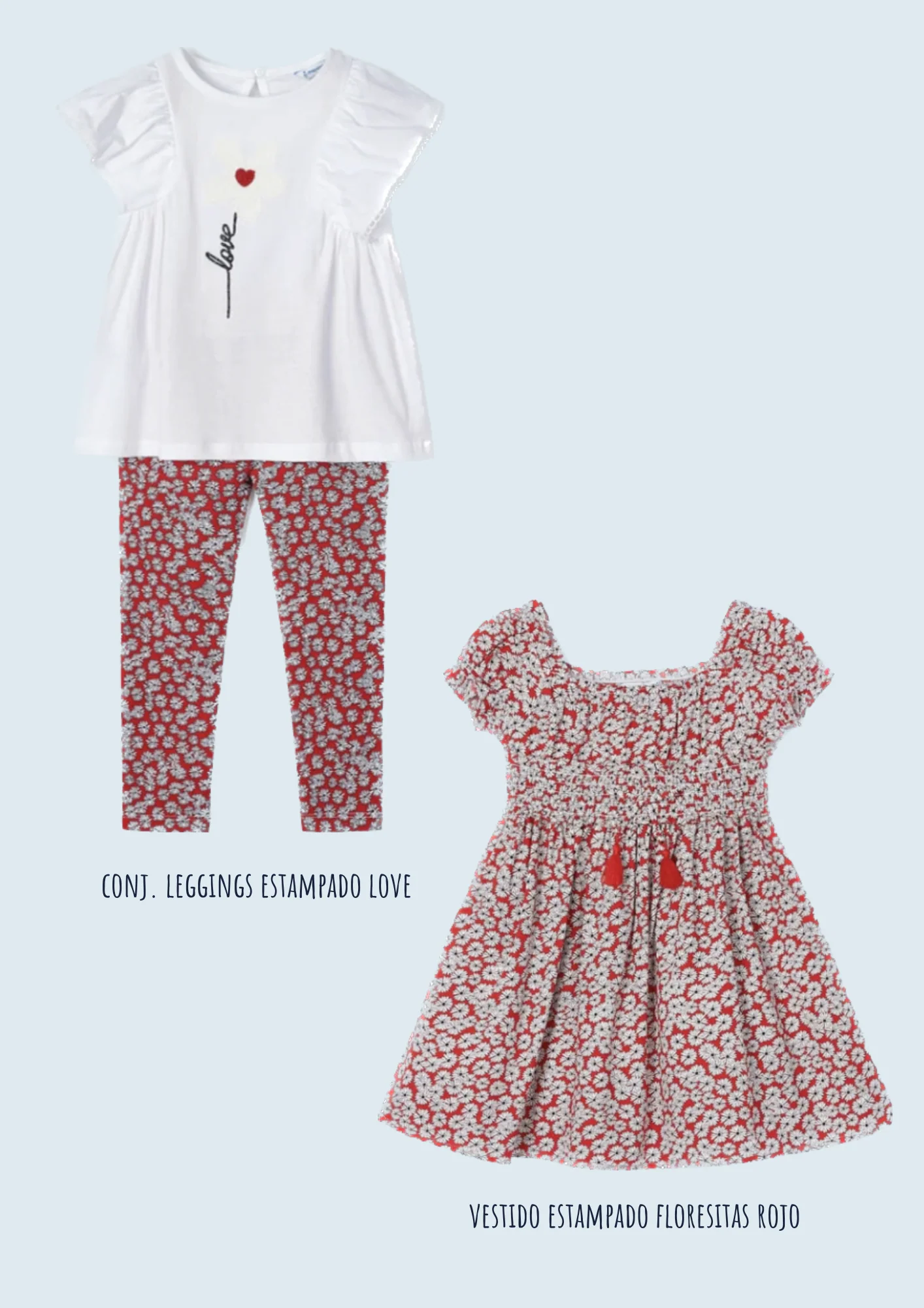 Conj. leggings estampado love - Imagen 5