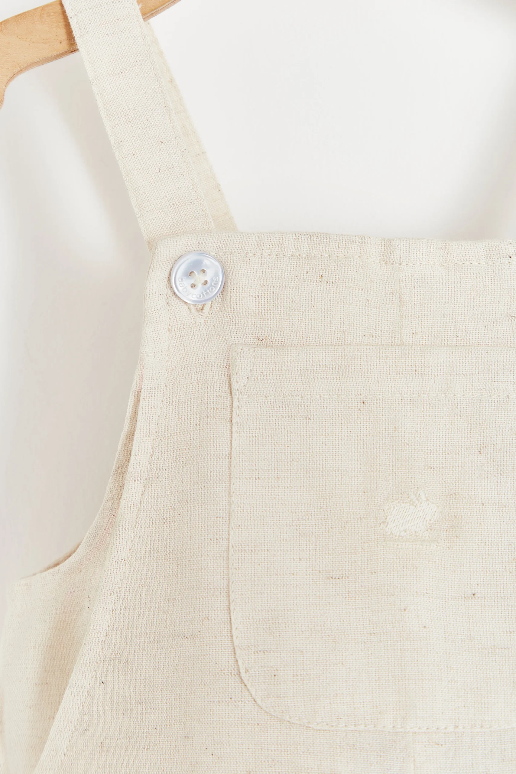 SHORTALL TIM LINEN BEIGE - Imagen 3