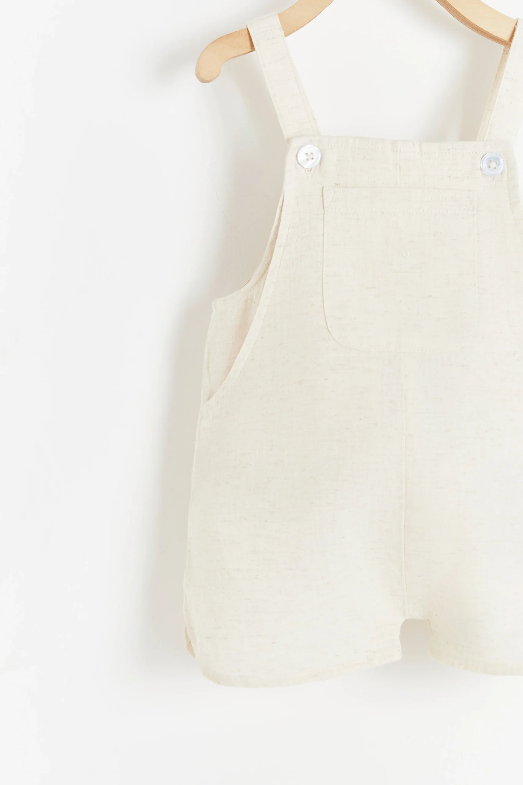 SHORTALL TIM LINEN BEIGE - Imagen 4
