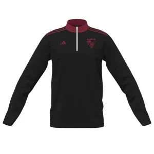 Sudadera negra prematch niño 25/26
