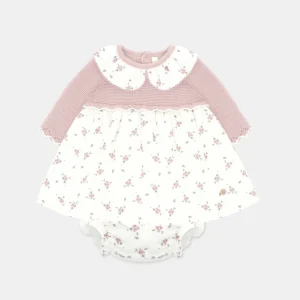 VESTIDO C/BRAGUITA PTO Y TELA "CARDIFF"