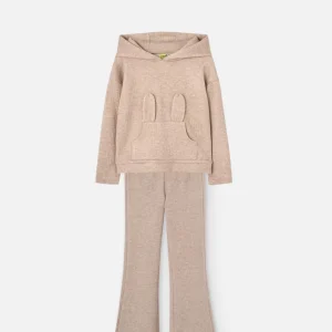 CONJ. PANTS RIB BEIGE